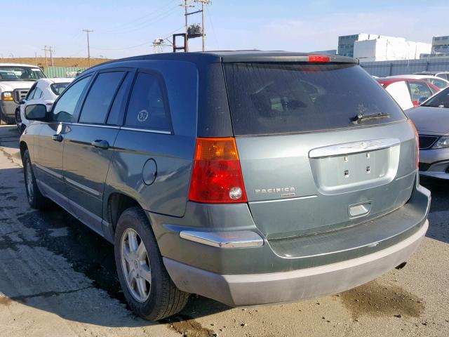 2A4GM68416R752876 - 2006 CHRYSLER PACIFICA T GREEN photo 3