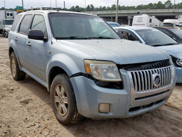 4M2CU81Z98KJ04977 - 2008 MERCURY MARINER BLUE photo 1