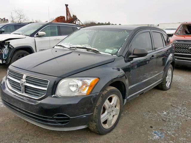 1B3HB48B98D623231 - 2008 DODGE CALIBER SX BLACK photo 2