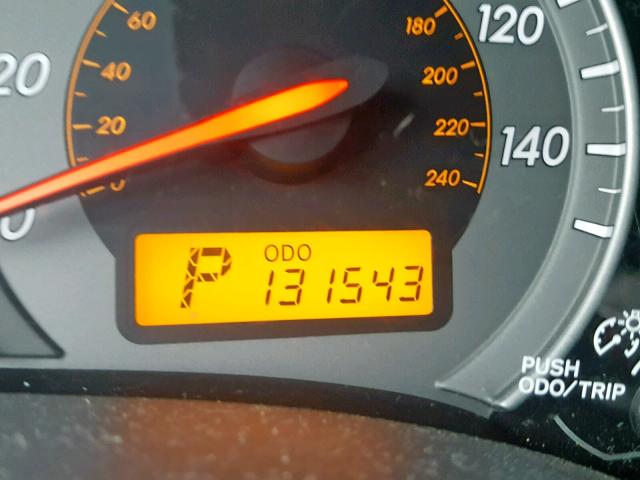 2T1BU4EE6AC334503 - 2010 TOYOTA COROLLA BA RED photo 8