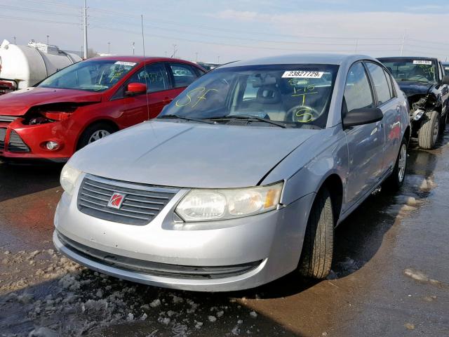 1G8AJ55F36Z110812 - 2006 SATURN ION LEVEL SILVER photo 2