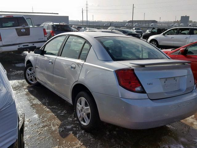 1G8AJ55F36Z110812 - 2006 SATURN ION LEVEL SILVER photo 3