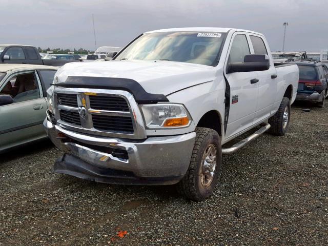 3D7UT2CLXBG542589 - 2011 DODGE RAM 2500 WHITE photo 2