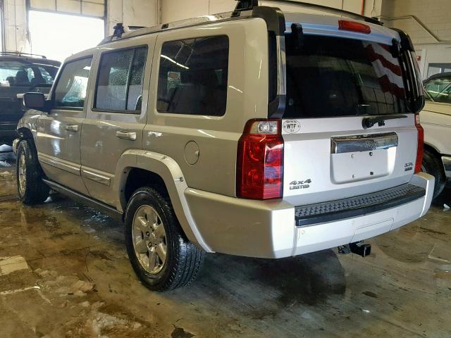 1J8HG582X6C297750 - 2006 JEEP COMMANDER SILVER photo 3