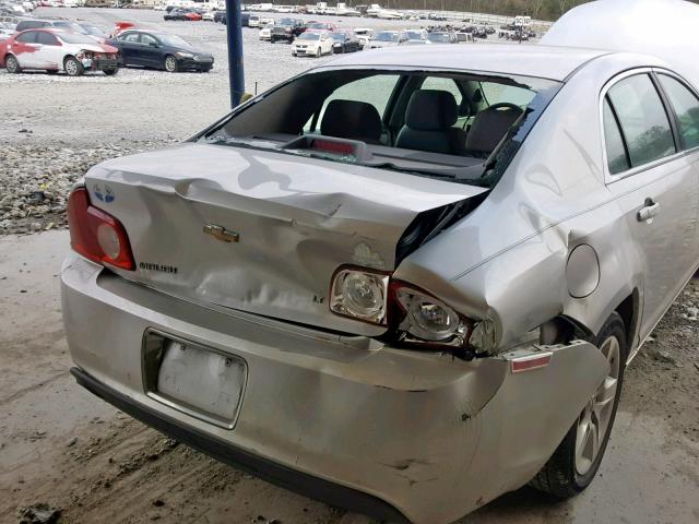 1G1ZH57B694264343 - 2009 CHEVROLET MALIBU 1LT 银色 照片 9