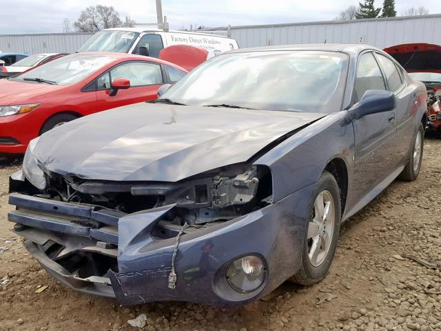 2G2WP552181186682 - 2008 PONTIAC GRAND PRIX BLUE photo 2