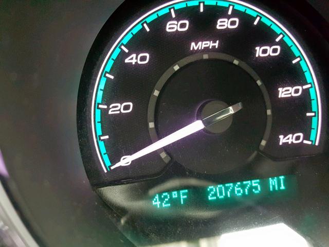 1G1ZC5EB1AF141530 - 2010 CHEVROLET MALIBU 1LT შავი ფოტო 8