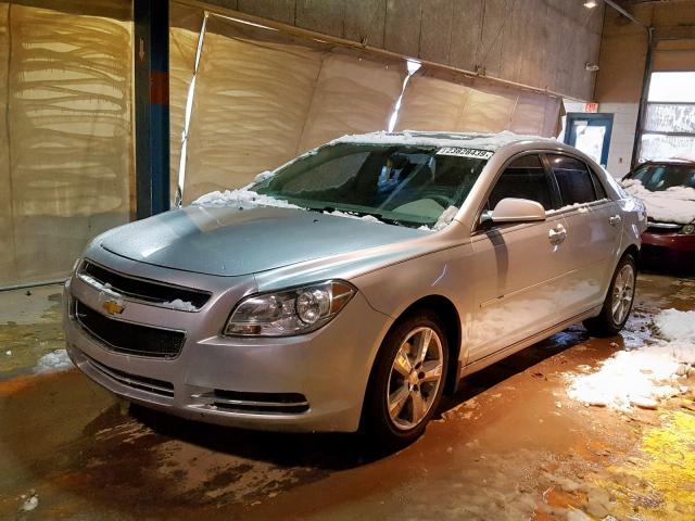 1G1ZD5E06CF192259 - 2012 CHEVROLET MALIBU 2LT SILVER photo 2