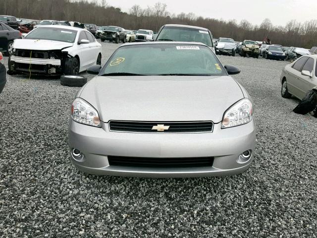2G1WK151269165972 - 2006 CHEVROLET MONTE CARL 银色 照片 9