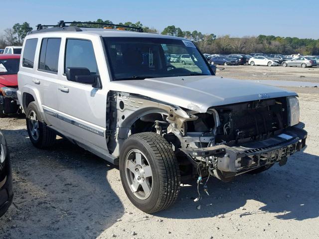 1J4RH4GK0AC159240 - 2010 JEEP COMMANDER SILVER photo 1