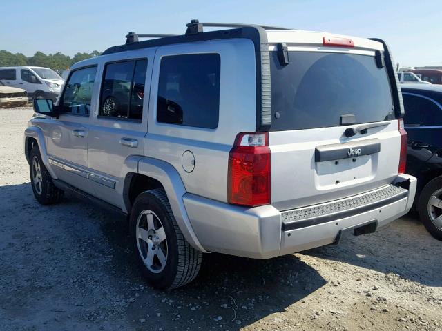 1J4RH4GK0AC159240 - 2010 JEEP COMMANDER SILVER photo 3