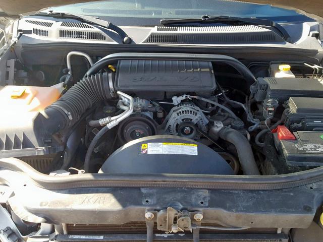 1J4RH4GK0AC159240 - 2010 JEEP COMMANDER SILVER photo 7