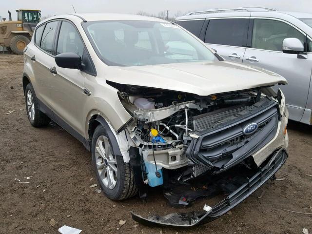 1FMCU0F77JUB08160 - 2018 FORD ESCAPE S TAN photo 1