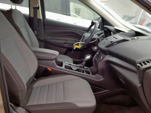 1FMCU0F77JUB08160 - 2018 FORD ESCAPE S TAN photo 5