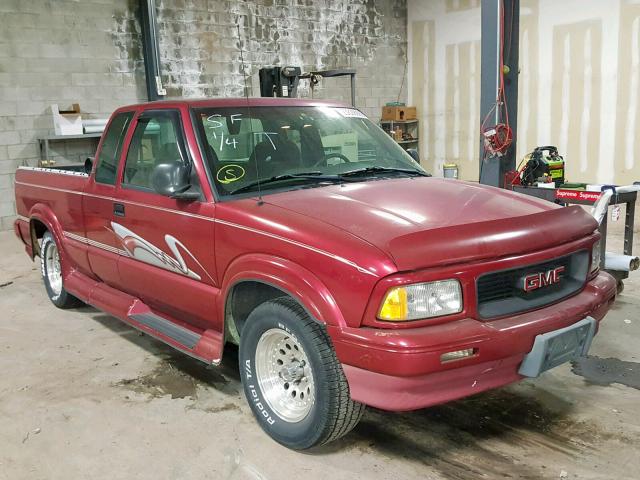 1GTCS19Z0S8538152 - 1995 GMC SONOMA MAROON photo 1