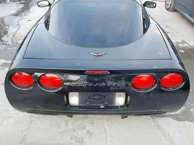 1G1YY22G6X5108355 - 1999 CHEVROLET CORVETTE BLACK photo 6