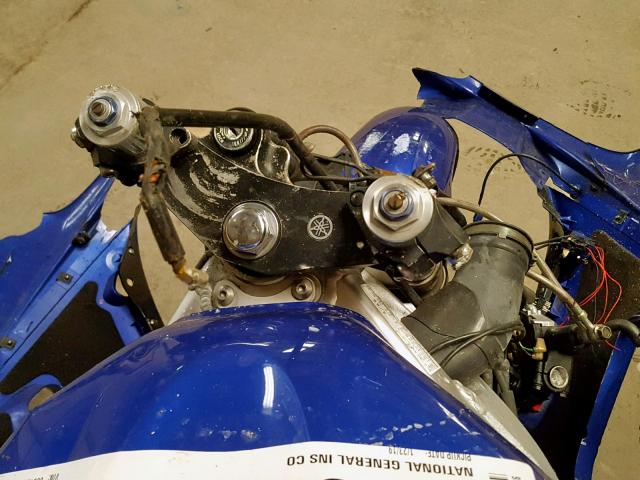 JYARJ04E9XA003134 - 1999 YAMAHA YZFR6 L BLUE photo 8