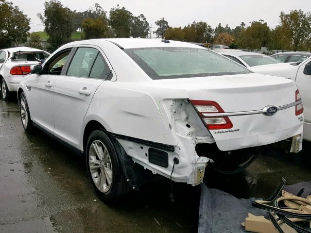 1FAHP2H87GG116355 - 2016 FORD TAURUS SEL WHITE photo 3