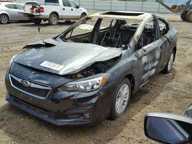 4S3GKAD6XJ3600893 - 2018 SUBARU IMPREZA PR BLACK photo 2