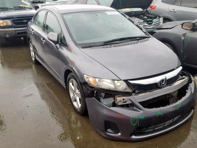 19XFA15679E017196 - 2009 HONDA CIVIC SILVER photo 1