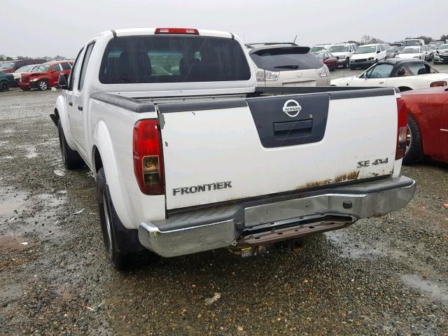 1N6AD09W78C405604 - 2008 NISSAN FRONTIER C WHITE photo 3