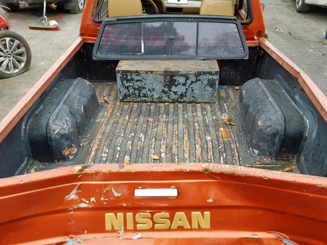 1N6ND01S7FC313450 - 1985 NISSAN 720 BROWN photo 6