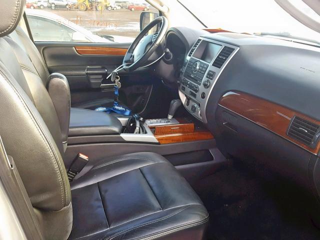 5N3AA08C88N900436 - 2008 INFINITI QX56 SILVER photo 5