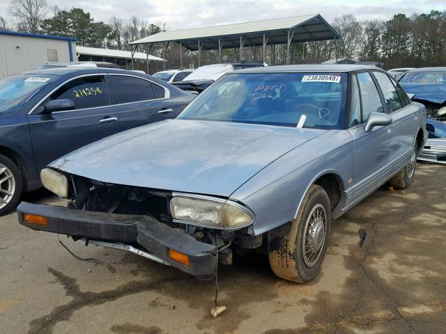 1G3HY52K0SH311262 - 1995 OLDSMOBILE 88 ROYALE BLUE photo 2