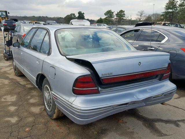 1G3HY52K0SH311262 - 1995 OLDSMOBILE 88 ROYALE BLUE photo 3