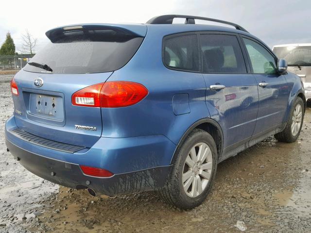 4S4WX97D384403523 - 2008 SUBARU TRIBECA LI BLUE photo 4