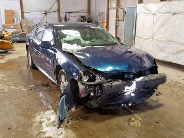 2G2WP522X51145287 - 2005 PONTIAC GRAND PRIX BLUE photo 1