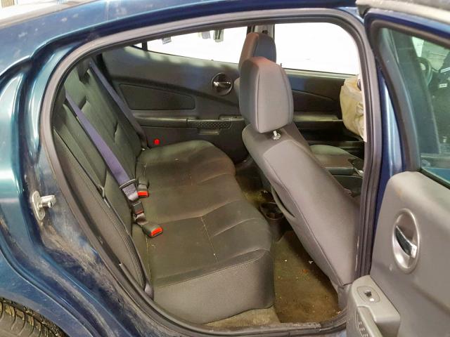 2G2WP522X51145287 - 2005 PONTIAC GRAND PRIX BLUE photo 6