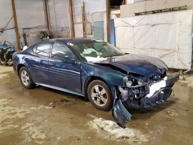 2G2WP522X51145287 - 2005 PONTIAC GRAND PRIX BLUE photo 9