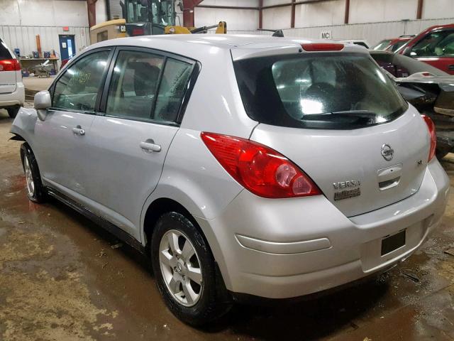 3N1BC13E69L378288 - 2009 NISSAN VERSA S SILVER photo 3