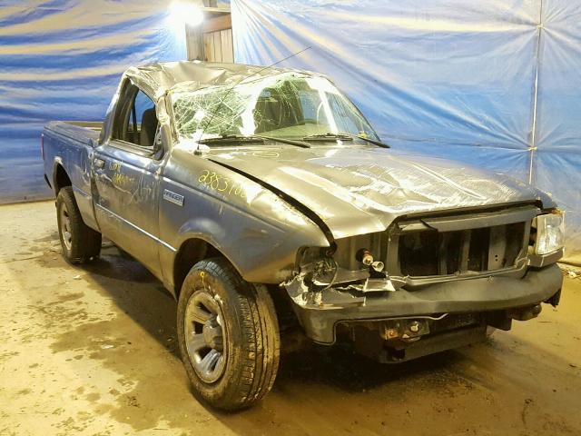 1FTYR10D09PA13501 - 2009 FORD RANGER GRAY photo 1