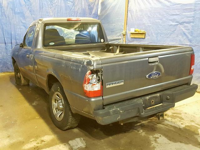 1FTYR10D09PA13501 - 2009 FORD RANGER GRAY photo 3