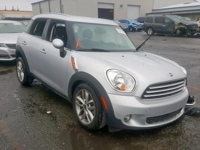 WMWZB3C51EWR40884 - 2014 MINI COOPER COU SILVER photo 1