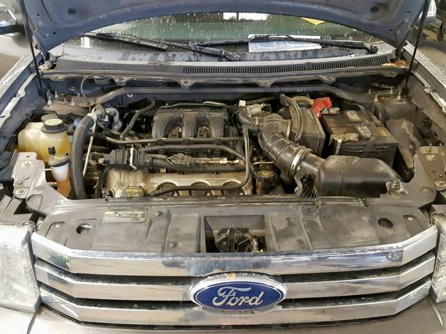 2FMEK63C49BA14323 - 2009 FORD FLEX LIMIT GRAY photo 7