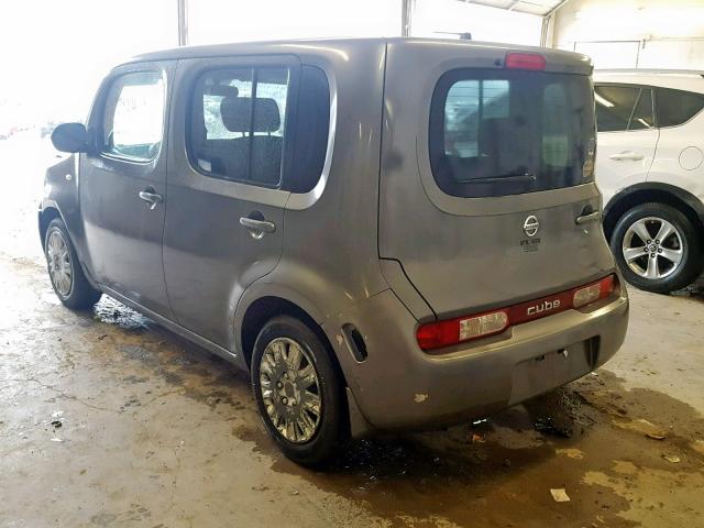 JN8AZ28R19T118471 - 2009 NISSAN CUBE BASE GRAY photo 3