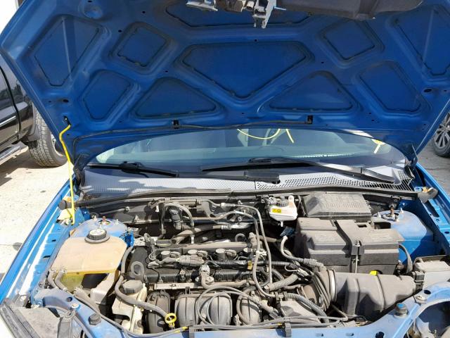 1FAFP37N57W262098 - 2007 FORD FOCUS ZX5 BLUE photo 7