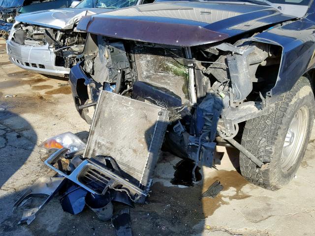 1N6BA07D88N325652 - 2008 NISSAN TITAN XE BLUE photo 9