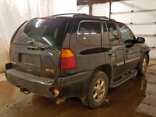 1GKDT13S922403496 - 2002 GMC ENVOY BLACK photo 4