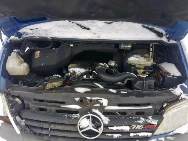 WD0PD744365964801 - 2006 DODGE SPRINTER 2 BLUE photo 7