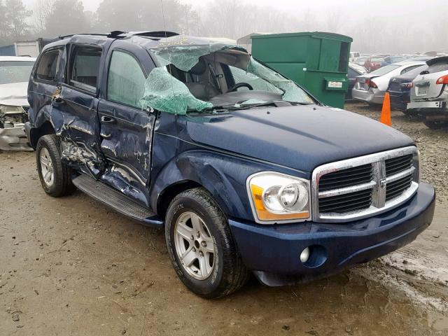 1D4HD58N74F155042 - 2004 DODGE DURANGO LI BLUE photo 1