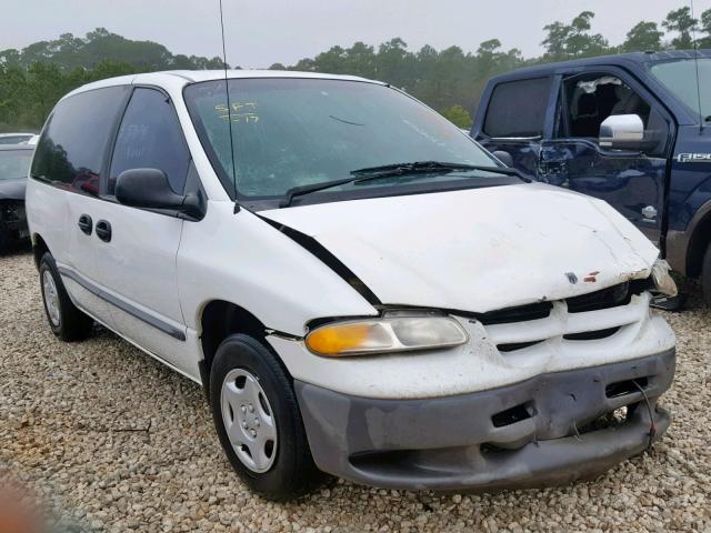 2B4FP25B5YR719822 - 2000 DODGE CARAVAN WHITE photo 1