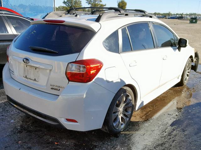 JF1GPAL69E8222163 - 2014 SUBARU IMPREZA SP WHITE photo 4