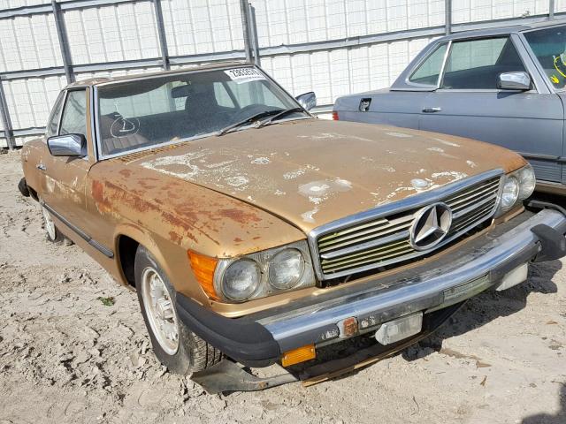 WDBBA45A4DB028343 - 1983 MERCEDES-BENZ 380 SL BROWN photo 1