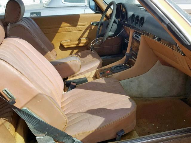 WDBBA45A4DB028343 - 1983 MERCEDES-BENZ 380 SL BROWN photo 5