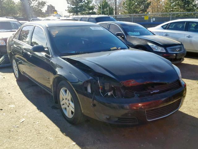 2G1WU581169420754 - 2006 CHEVROLET IMPALA LTZ BLACK photo 1