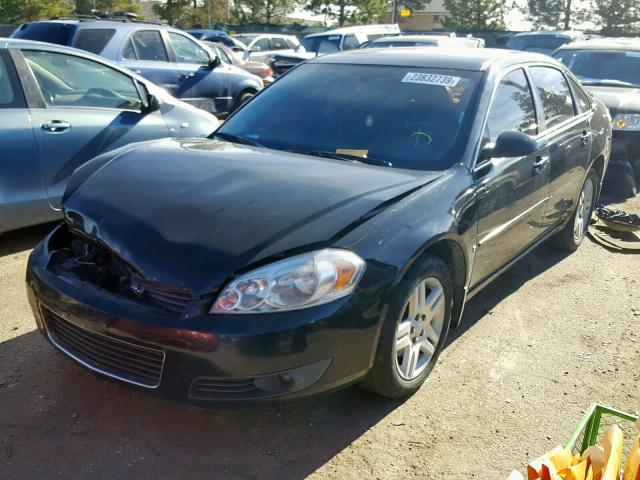 2G1WU581169420754 - 2006 CHEVROLET IMPALA LTZ BLACK photo 2